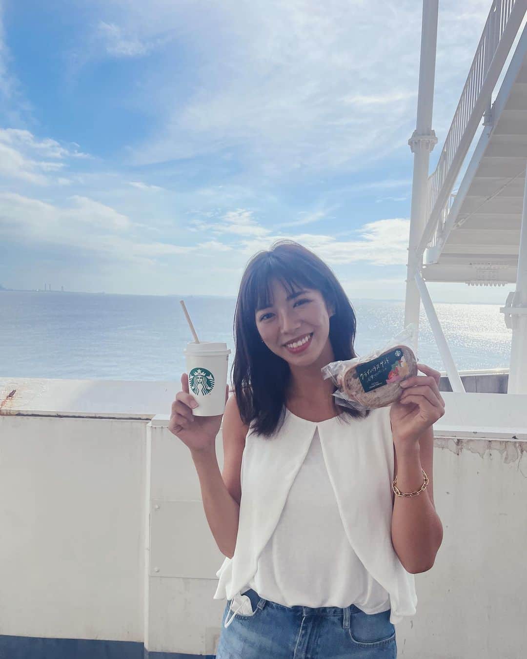 わちみなみのインスタグラム：「昨日は駆け込み夏の思い出作れました🤍✨」