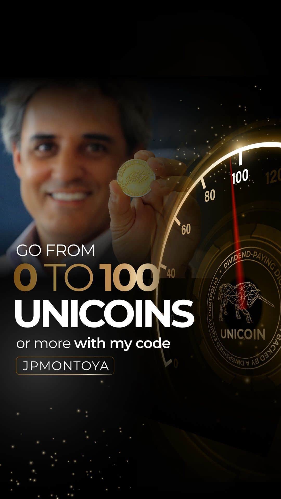 ファン・パブロ・モントーヤのインスタグラム：「Our champion #BrandAmbassador @jpmonty2 has a special gift for you!  This is your grand opportunity to join the @unicoin_news revolution, with a crypto designed to pay dividends backed by assets.   Get 100 free unicoins on him to start or expand your portfolio. Go to Unicoin.com/100 and claim your unicoins using his code JPMONTOYA.  #100free #giveaway #cryptocurrency #unicoin」