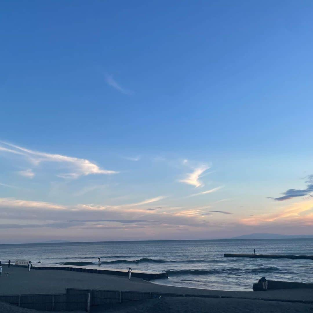 曽我啓菜さんのインスタグラム写真 - (曽我啓菜Instagram)「sunset🌞💙」9月14日 21時21分 - haru_________3