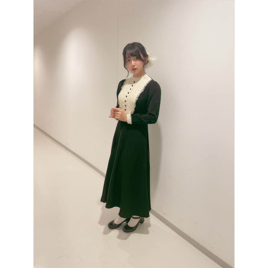 進藤あまねのインスタグラム：「『ブシロードTCG戦略発表会2022 実りの秋』  レトロお嬢様な感じでした✨ 髪もまとめて大きなリボンをつけてました🌼*･  #ananotherangelus #ねすぐらむ」