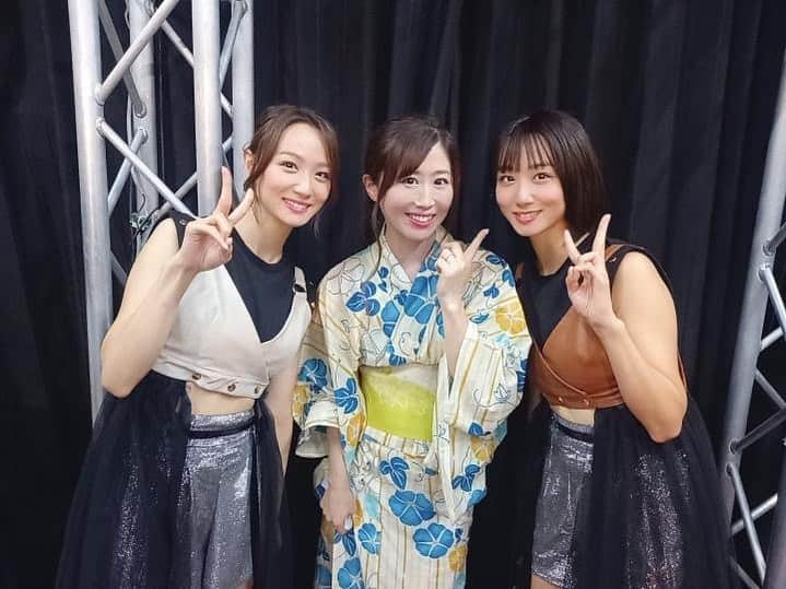 永山飛鳥のインスタグラム：「藤本つかさ選手に会えて嬉しい❤️」