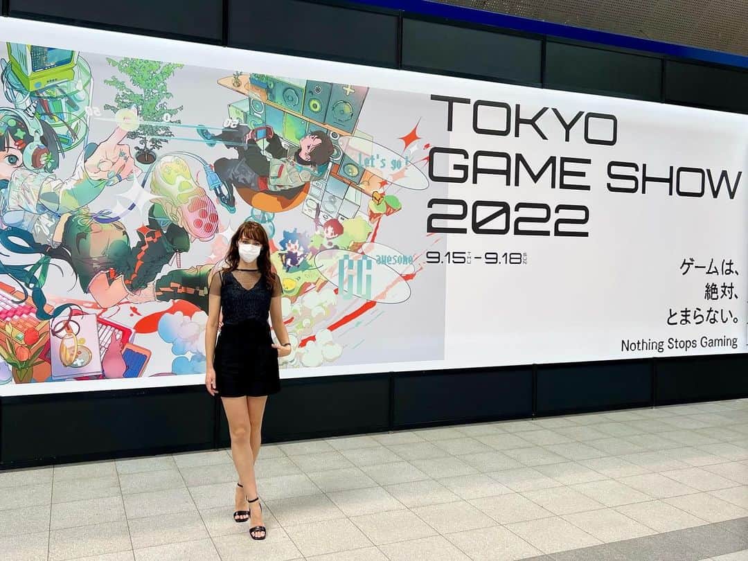 ステファニー・ヨーステンのインスタグラム：「#tgs2022 1日目！久しぶりに日本に来てます☺️ Tokyo Game Show Day One! #tokyogameshow #東京ゲームショウ」