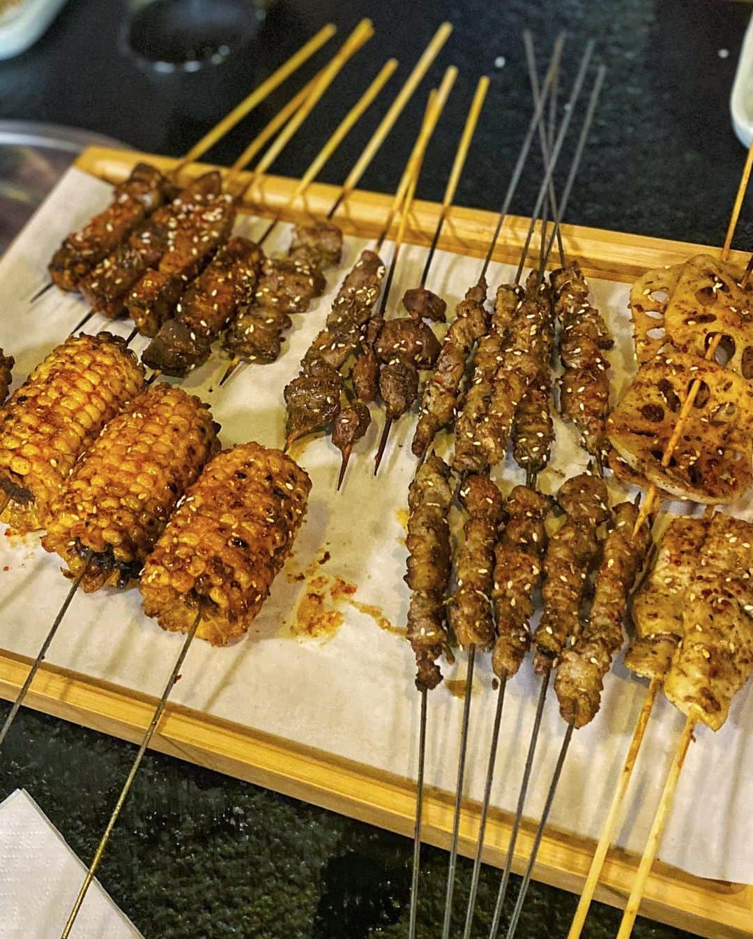 Eat With Steph & Coさんのインスタグラム写真 - (Eat With Steph & CoInstagram)「This traditional Chinese cuisine is perfect for gatherings because of the generous amount of servings!! 🥢 love their spicy lamb skewers, spicy and flavorful 🤤 @seveni_london   📍 Location: Lambeth North 💸 Cost: ££ 🍃 Veg options: Yes!  🍜 Best dishes: BBQ Skewers 👀 Type: Traditional Chinese Cuisine 🇨🇳」9月15日 19時44分 - eatwithsteph_ldn