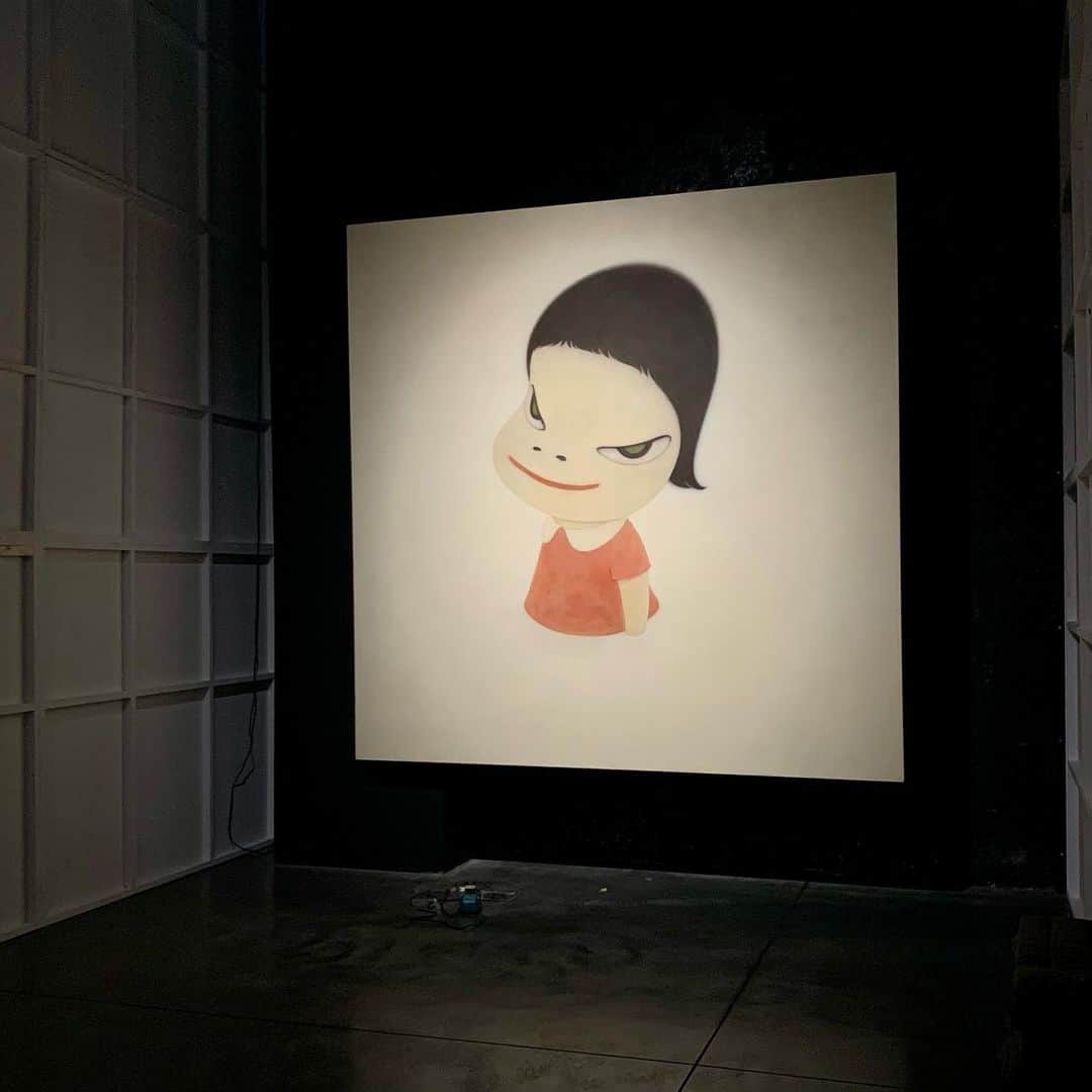 奈良美智のインスタグラム：「preparing for the exhibition in my hometown Hirosaki.」