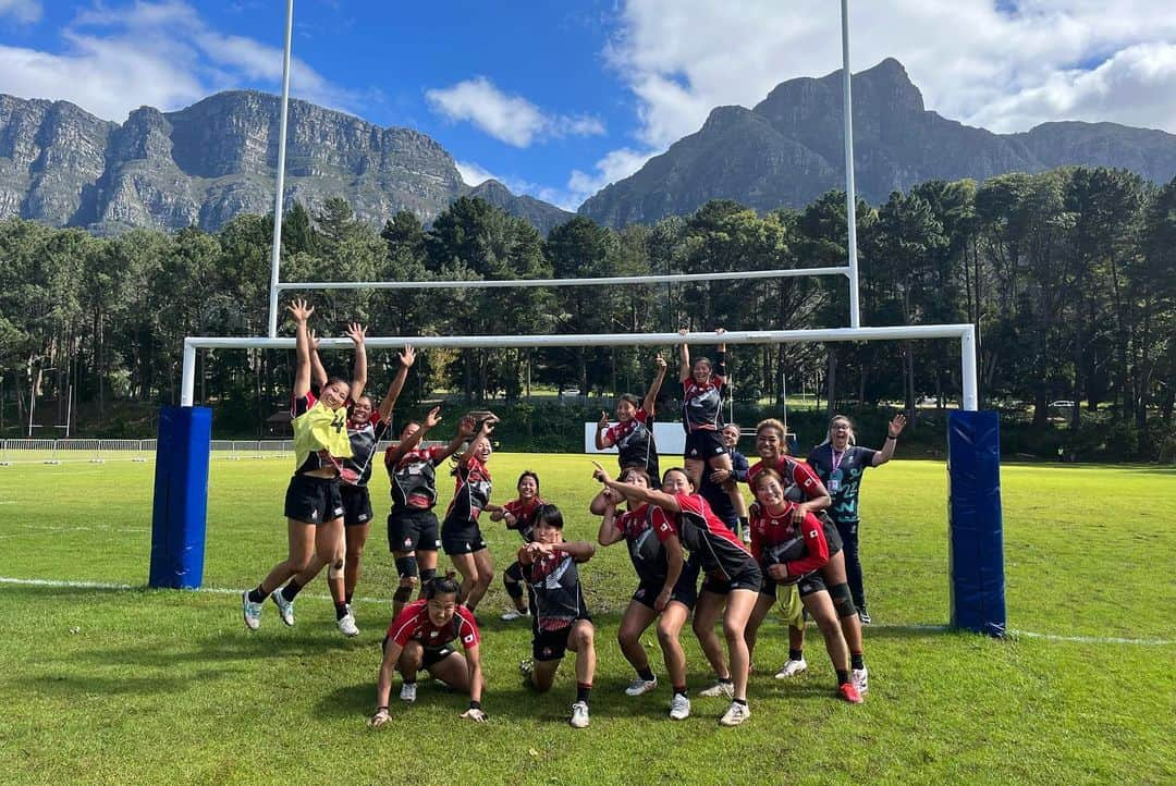 原わか花さんのインスタグラム写真 - (原わか花Instagram)「🇿🇦🏉🇿🇦🏉🇿🇦 Rugby World Cup7s South Africa 2022  たくさんの応援をありがとうございました🌸  #sakura7s #rwc7s」9月16日 17時59分 - wkb_h0106