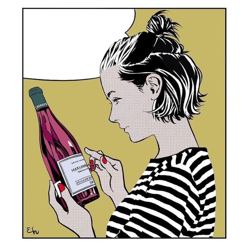 江口寿史さんのインスタグラム写真 - (江口寿史Instagram)「Sep.2022 #illustration #artwork #bandedessinee #comicart #realwineguide」9月16日 12時05分 - eguchiworks