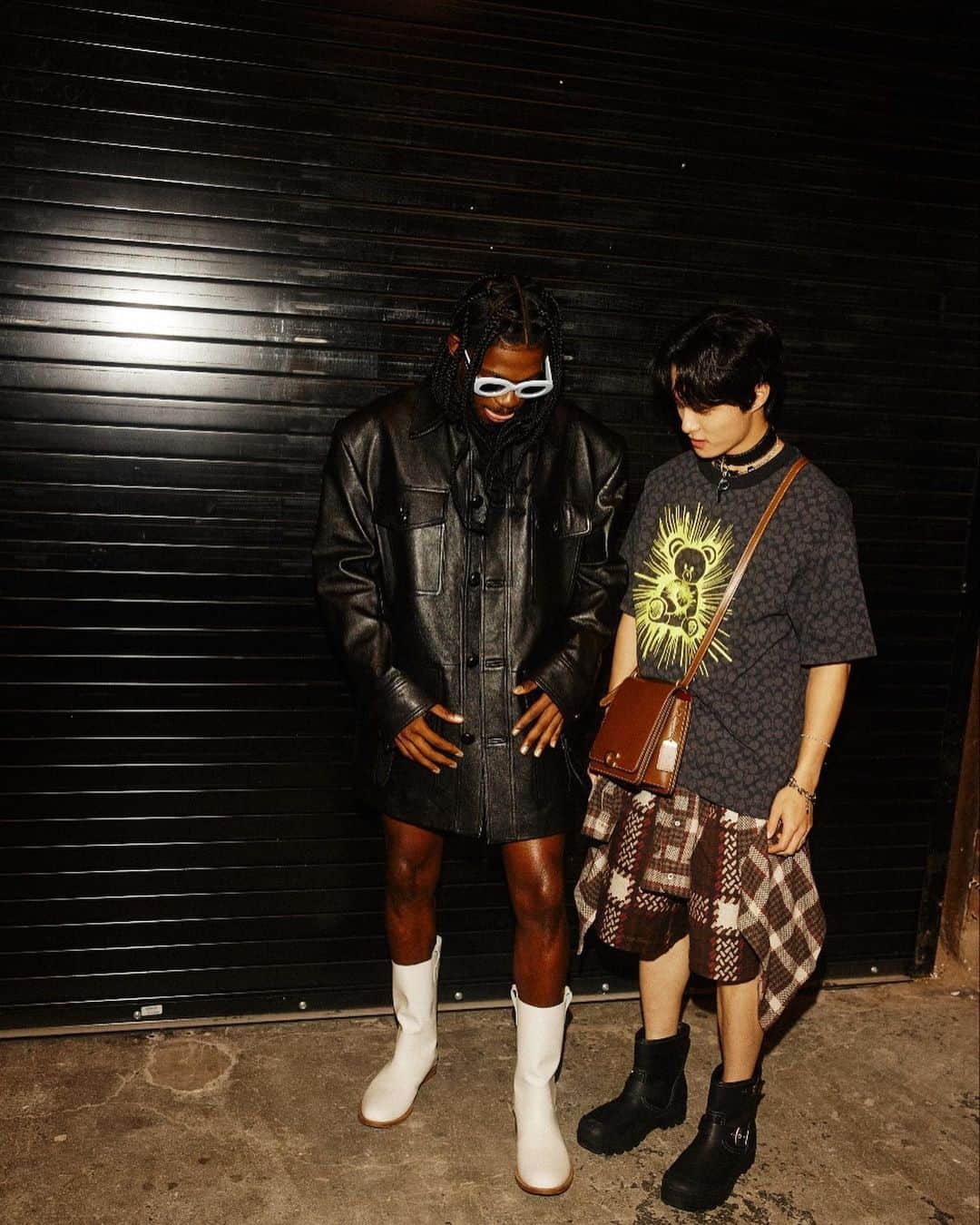 のインスタグラム：「With @lilnasx @coach」