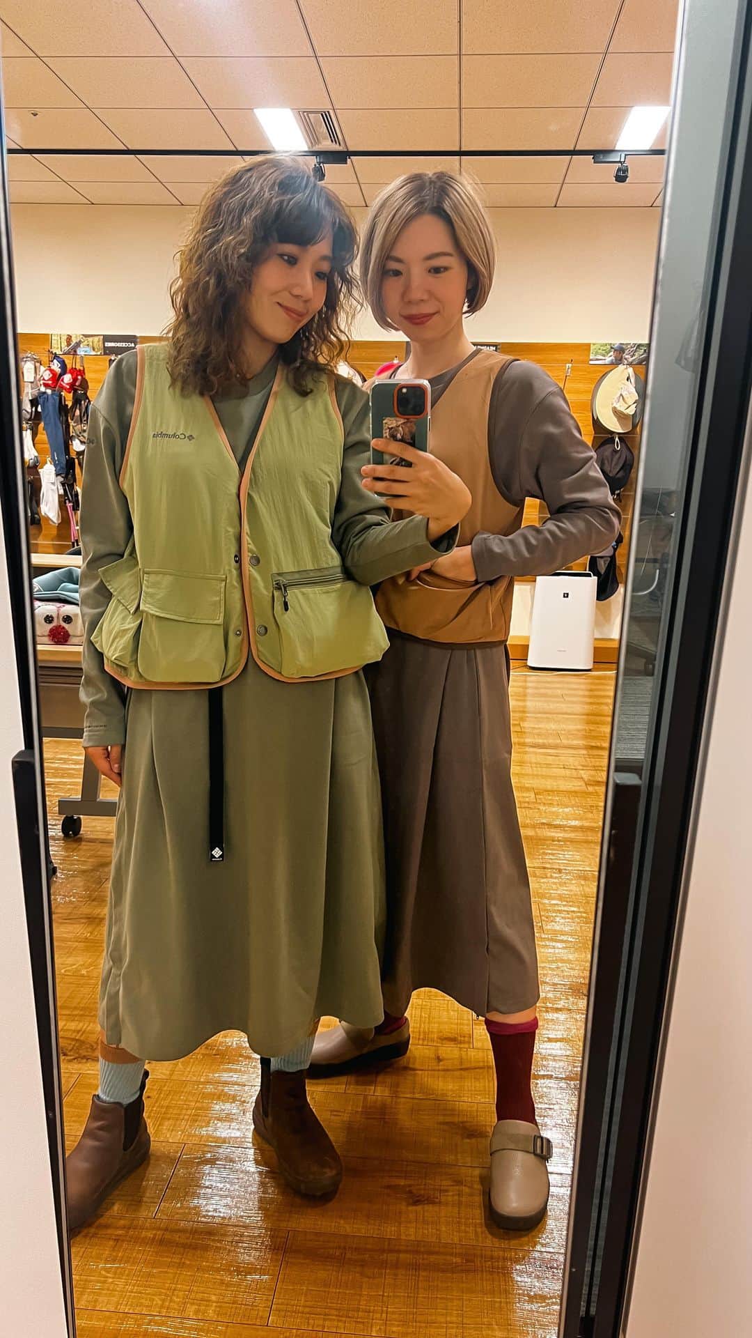 Y U R I Eのインスタグラム：「2022 Fall Winter @columbia_jp  アイテム紹介insta live📺🐻」