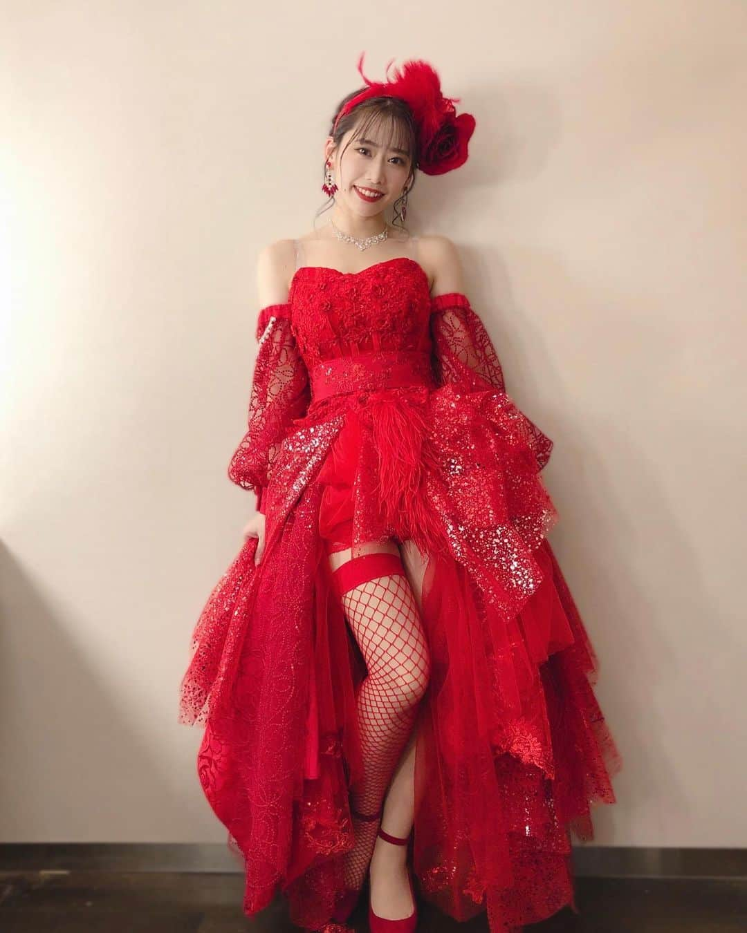 奥津マリリさんのインスタグラム写真 - (奥津マリリInstagram)「可愛すぎる新衣装🌹❤️ 相澤樹さんいつも天才すぎる🥲❤️」9月16日 21時01分 - okutsumariri