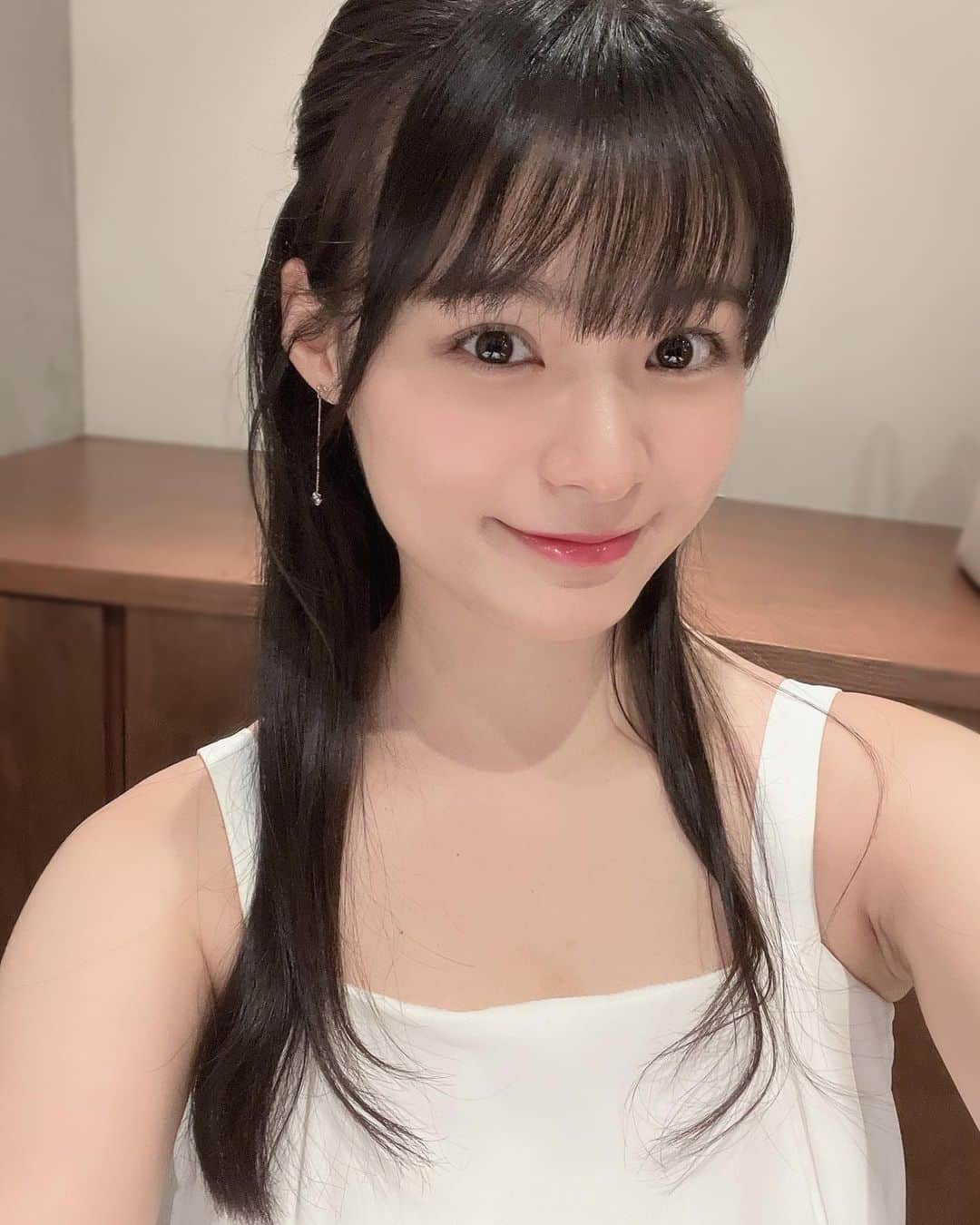 星名美津紀さんのインスタグラム写真 - (星名美津紀Instagram)「ハーフアップちゃん🥰」9月16日 22時46分 - hoshina_mizuki