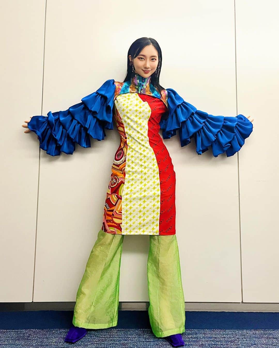 aoi wanaka アオイワナカ　ベスト　ファーストサマーウイカ着用 ファーストサマーウイカさんのインスタグラム写真 - (ファースト