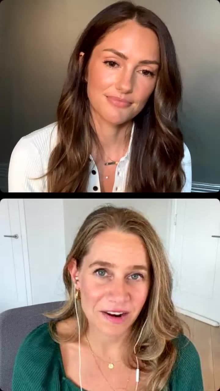 ミンカ・ケリーのインスタグラム：「Thank you, Dr. @ellenvoramd so much for your time and generosity of wisdoms and expertise about anxiety and healing the body.   I loved this conversation so much. The second half of it around trauma might be my favorite part.  My favorite quote was: Psychedelics make spirituality palatable for our western world.   I’ve never interviewed anyone before so pardon any flubs or nerves! I know this conversation has the potential to help someone out there so thank you again for giving someone who has zero interviewing skills the time.  Please read her book! #TheAnatomyofAnxiety」