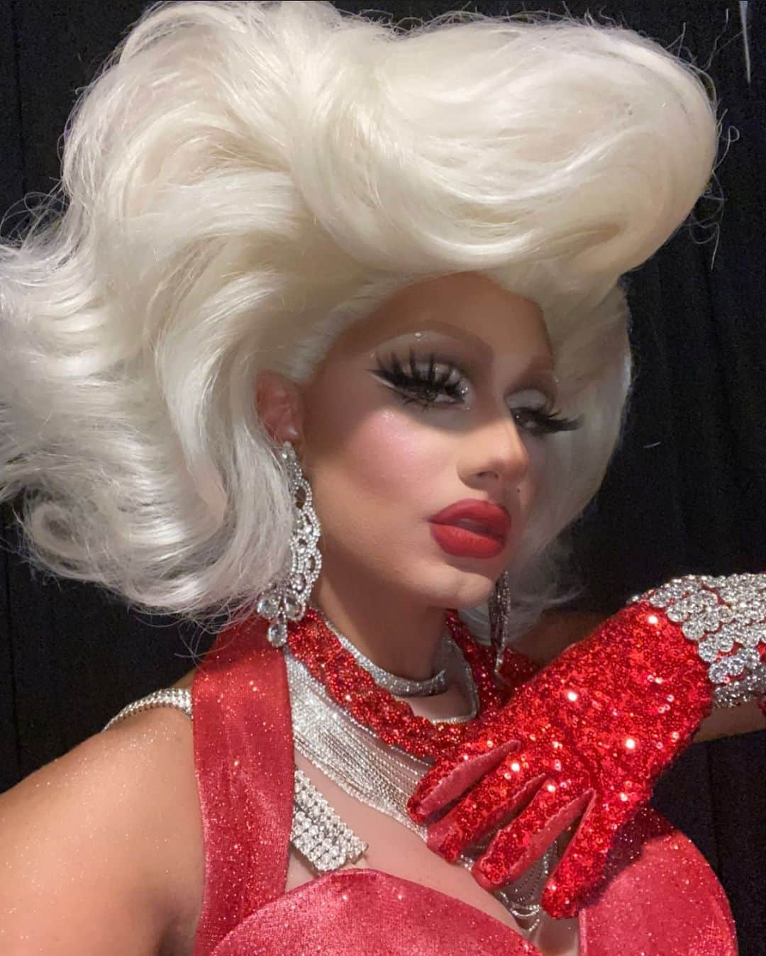 マーク・インデリカートのインスタグラム：「I Am She. She is Me.   @rupaulsdragrace #celebdragrace」