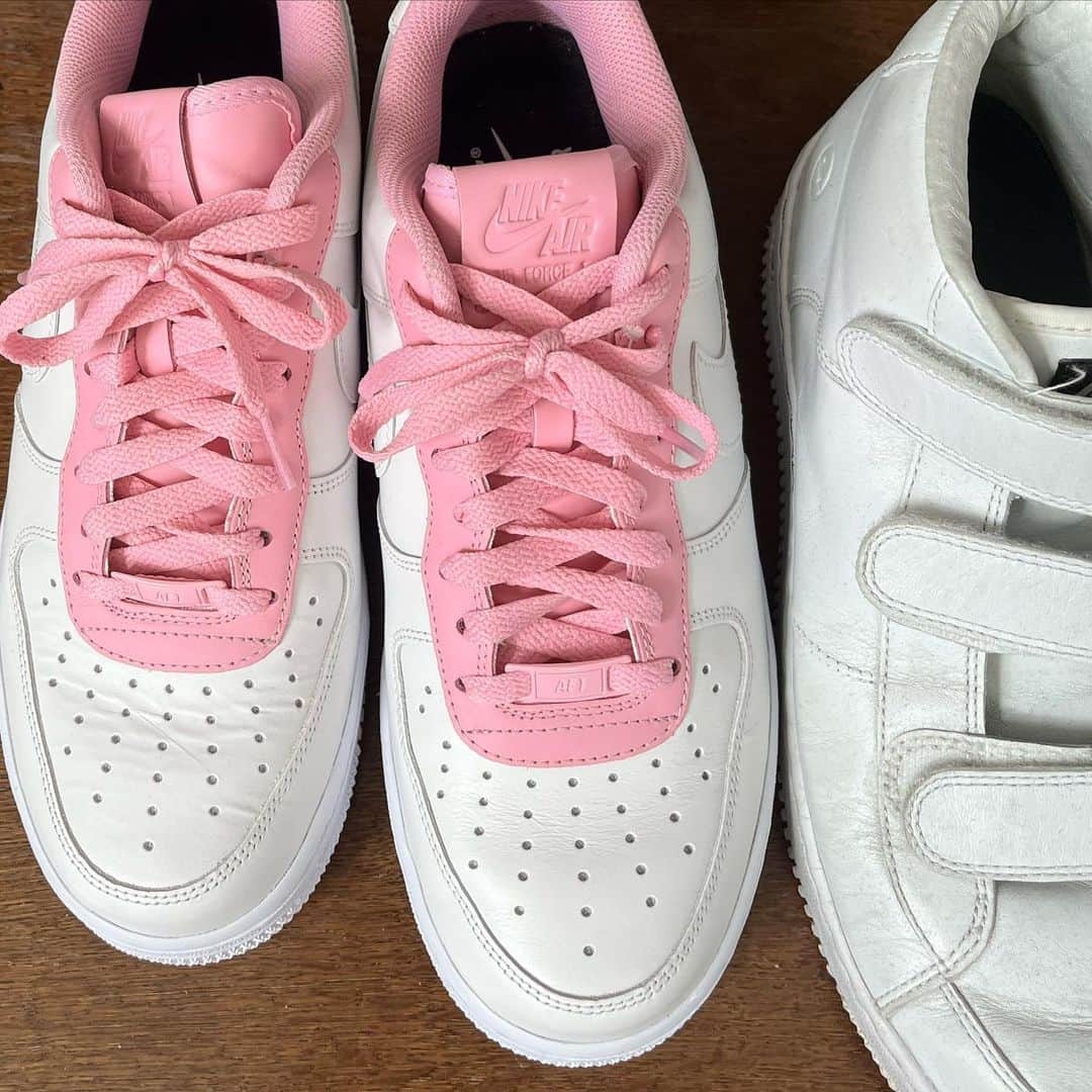 藤原ヒロシさんのインスタグラム写真 - (藤原ヒロシInstagram)「pink af1」9月17日 20時49分 - fujiwarahiroshi