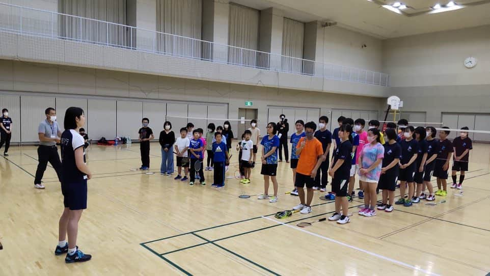 永原和可那さんのインスタグラム写真 - (永原和可那Instagram)「. 足寄町講習会🏸 . ありがとうございました🙇 明日は浦幌にお邪魔します🤲 . #北海道 #足寄町 #松山千春さんの故郷です」9月17日 21時14分 - wkn0109