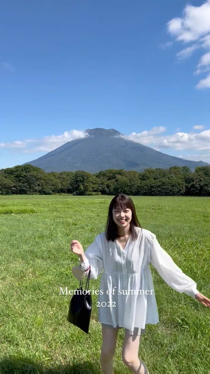のインスタグラム：「今年の夏の思い出🌻  #北海道#ニセコ#十勝#帯広 #hokkaido#tokachi#niseko」