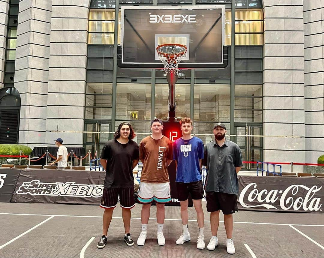 サム・ライリーのインスタグラム：「We go today at 6:50pm NZT (link below), let’s do it @ucbasketballclub @3x3.exe   https://youtu.be/1XXW9RcErns」