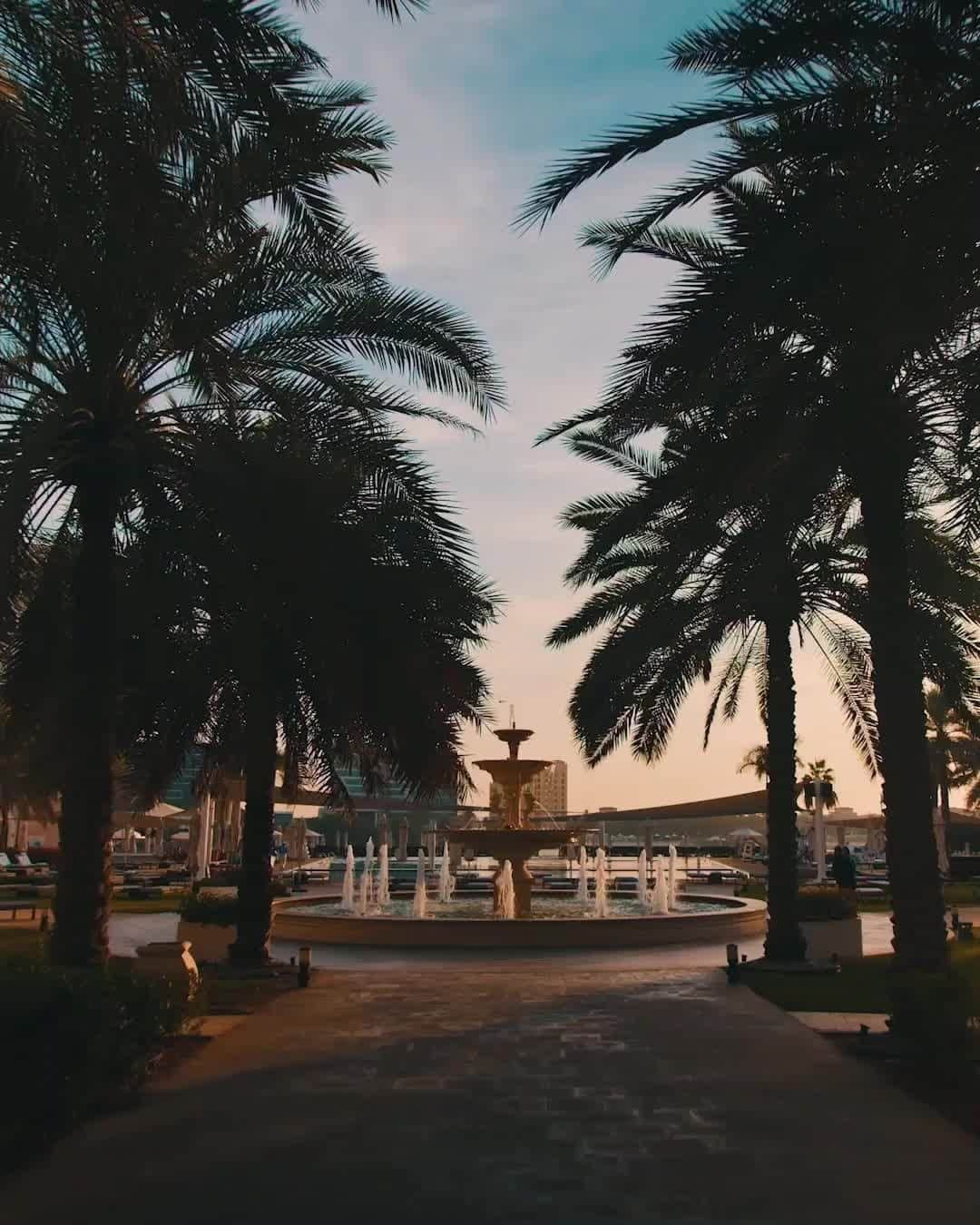 リッツ・カールトンのインスタグラム：「Coastal gardens, intricate details, and views of the Sheikh Zayed Grand Mosque reveal an unforgettable escape at The Ritz-Carlton #AbuDhabi, Grand Canal.」