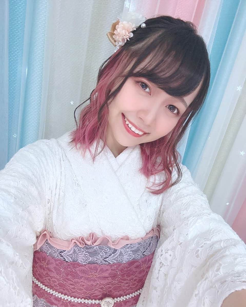 神沢有紗のインスタグラム：「#キール撮影会  ありがとうございました！ みんなに楽しんでもらえてよかったー！🥰 ⁡ 雨の中、本当にありがとう！！ ⁡ 今日は、白ピンクで全身コーディネートしたんだ～👘 夏ギリギリに浴衣も着れてよかったーー！！ ⁡ #撮影会 #モデル #浴衣 ･ ･ ･ #portraitphotography #portrait_shots  #instagram #fashion  #modeling #portrait #portraitphotography #portrait_shots  #japanesegirl #萌 #自拍 #swag #맞팔 #맞팔해요 #otakugirl #otaku #コスプレイヤー  #ポートレート #ポートレートモデル #ポートレート女子 #被写体 #ポトレ #モデル #自撮り #自撮り女子 #コスプレイヤー自画撮り部 #黒髪 #cosplay」