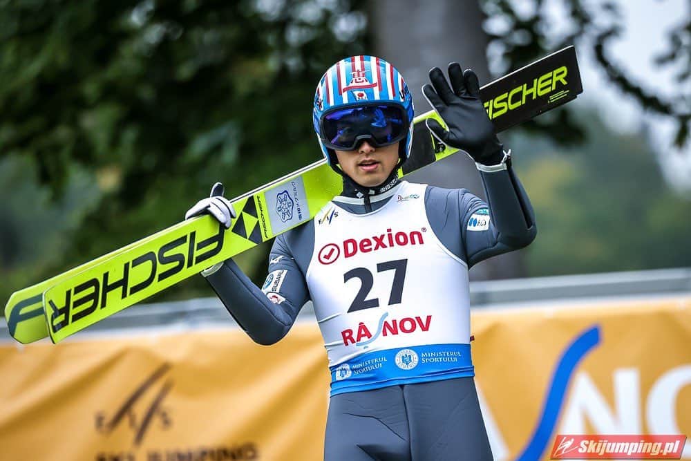 清水礼留飛のインスタグラム：「SGP in Rasnov🇷🇴  Super team:3rd Individual:8th Mix team:9th  Thank you Rasnov✌️ Next 🇦🇹 📸Skijumping.pl  #雪印メグミルク #雪印メグミルクスキー部 #megmilksnowbrand #megmilksnowbrandskiteam #rasnov #roumania #woodeyedesign」