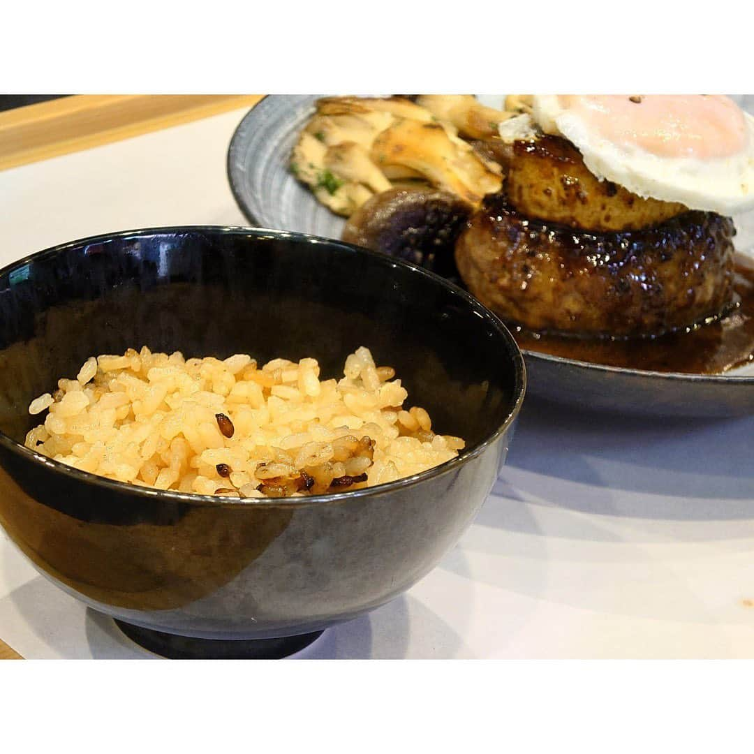 西村ニーナさんのインスタグラム写真 - (西村ニーナInstagram)「ハンバーグ・ロッシーニ御膳🤤✨全部美味しかった…💕ごちそうさまでした👶🏻」9月19日 18時09分 - nishimura_nina