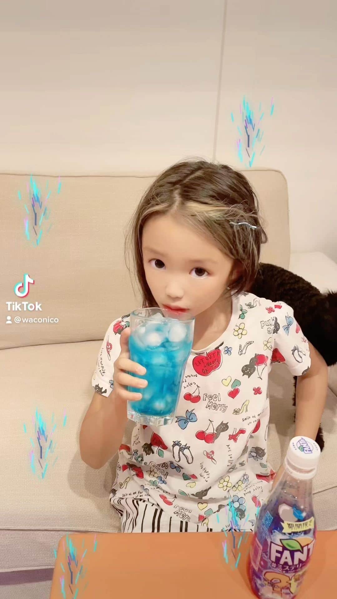 内藤陽子のインスタグラム：「#ファンタミステリーブルー」