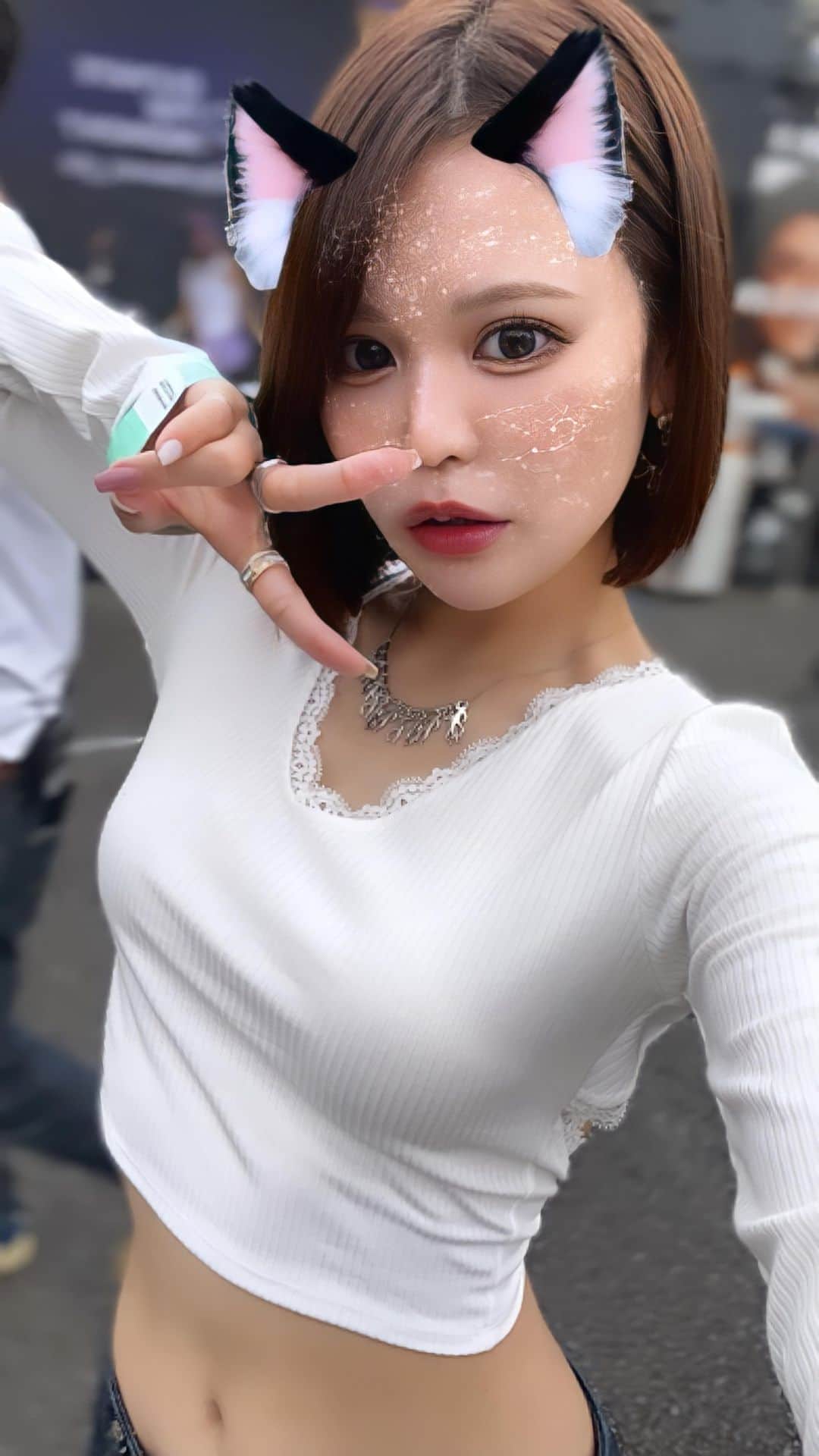 ななぴのインスタグラム：「さいこうにたのしかった🎆 お友達できて幸せ…すっごく楽しかった☺️」