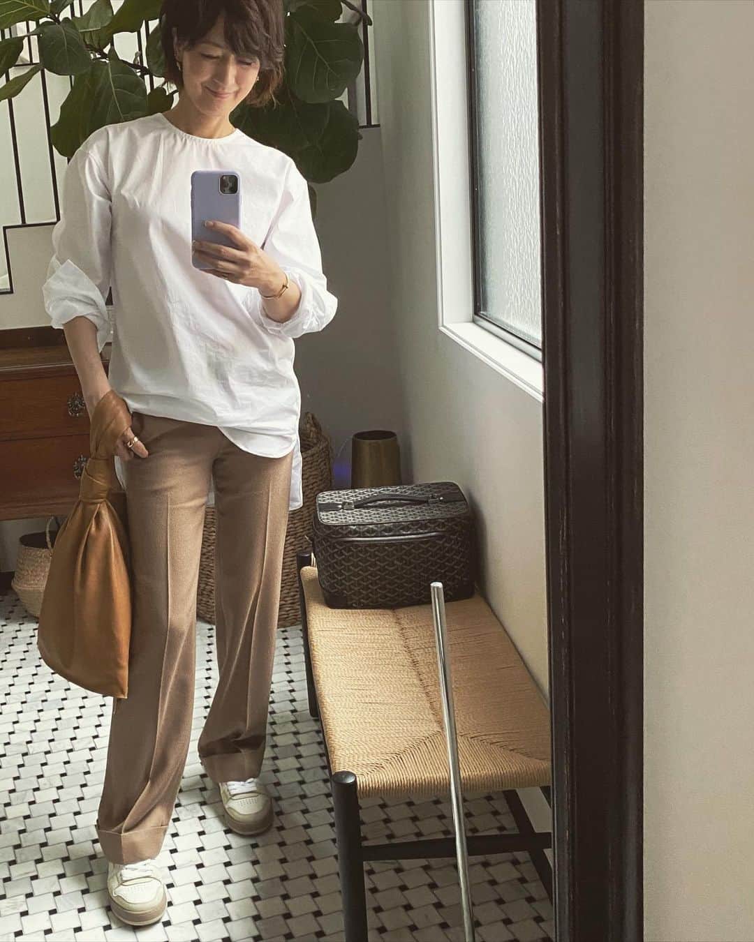 富岡佳子さんのインスタグラム写真 - (富岡佳子Instagram)「もう数年前に購入したパンツなのですが毎回履いていると褒められます…再販して欲しいな♡#incotex」9月20日 17時29分 - yoshikotomioka