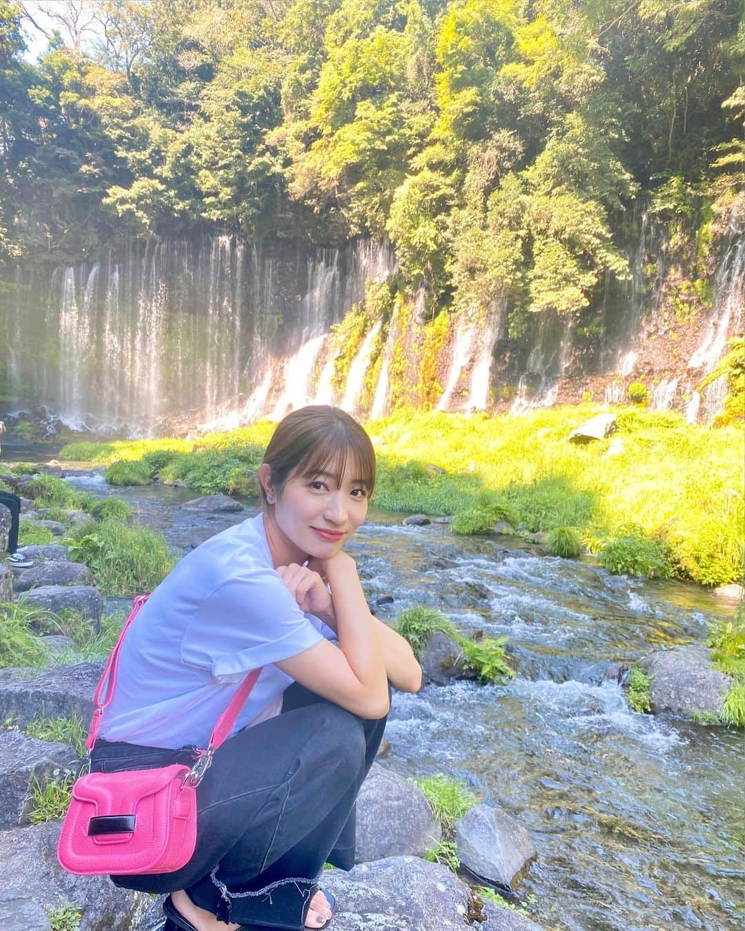 北川彩さんのインスタグラム写真 - (北川彩Instagram)「. #白糸の滝 #静岡 #滝 #shizuoka」9月20日 19時23分 - aya_kitagawa_