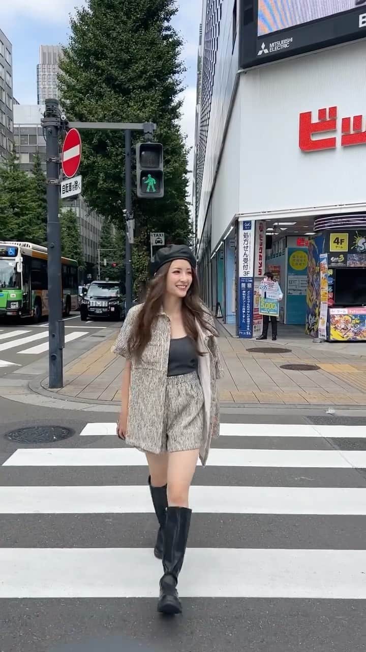 Giann Chanのインスタグラム：「What's happened in the last 7 days? 🚧  #Japan #visitjapanjp  #tokyo #outfitoftheday #日本 #コーデ #tokyovideography」