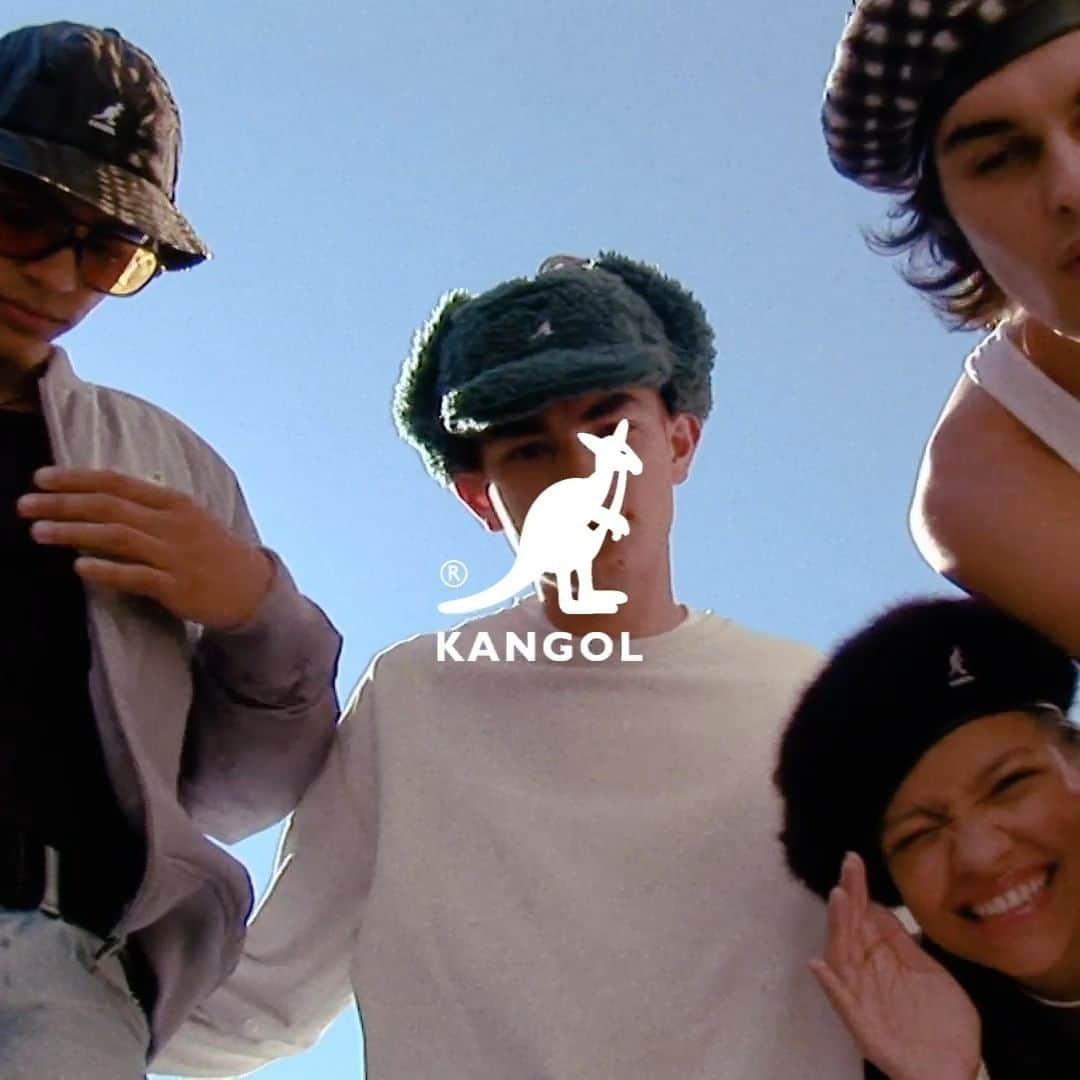 更井真理のインスタグラム：「New Kangol Campaign 🦘❤️ @kangol_headwear with @vickatrillion @maxtardio @keizofish @isaiahnyb @shinarima @laramiemakeup @lgrepresents  Edited by @kaochengkai Art Work @kendramorris #Kangol #KangolHats #NewYork」