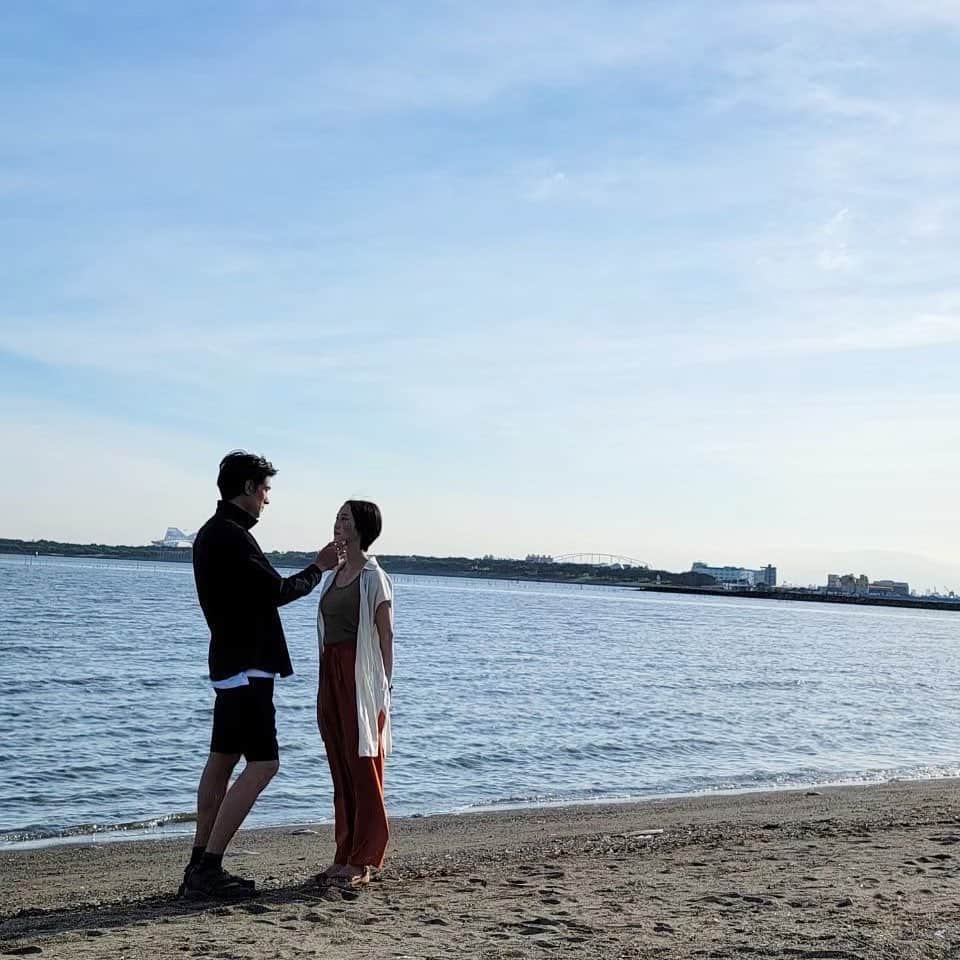 松井玲奈さんのインスタグラム写真 - (松井玲奈Instagram)「『#よだかの片想い 』撮影思い出写真  海岸での一コマ。」9月21日 22時56分 - renamatui27