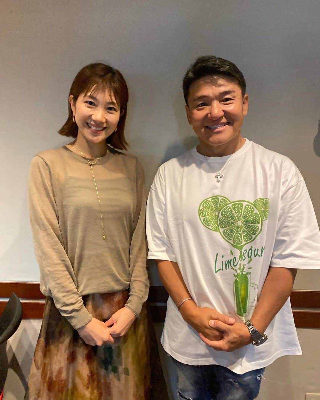 のインスタグラム：「TOKYO FM丸山茂樹の MOVING SATURDAY明日2週目が放送されます！ トークから最後はワンポイントレッスンまで〜🤣🤣🤣🙏🏌️‍♀️ わざわざ動画見てからアドバイスしてくださいました😬🤣🙏 なんとも贅沢な時間なのでしょうか😍🏌️‍♀️☝️ 頂いたアドバイス早く実践したーーーい😂☝️ 明日7時〜放送も聞いてくださいねっ🙆‍♀️  #tokyofm #movingsaturday  #丸山茂樹さん #ラジオ出演」