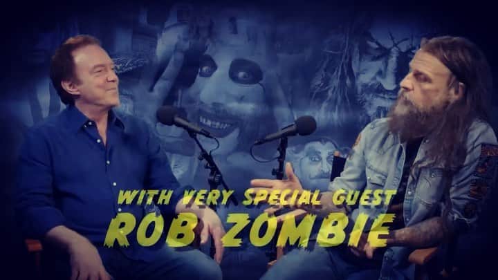ロブ・ゾンビのインスタグラム：「Check my interview with @realcharlesband on his Freakshow podcast. I ramble on and on about stuff, ha. Some of it might be interesting, but I doubt it. 🤔 #robzombie #charlesband」