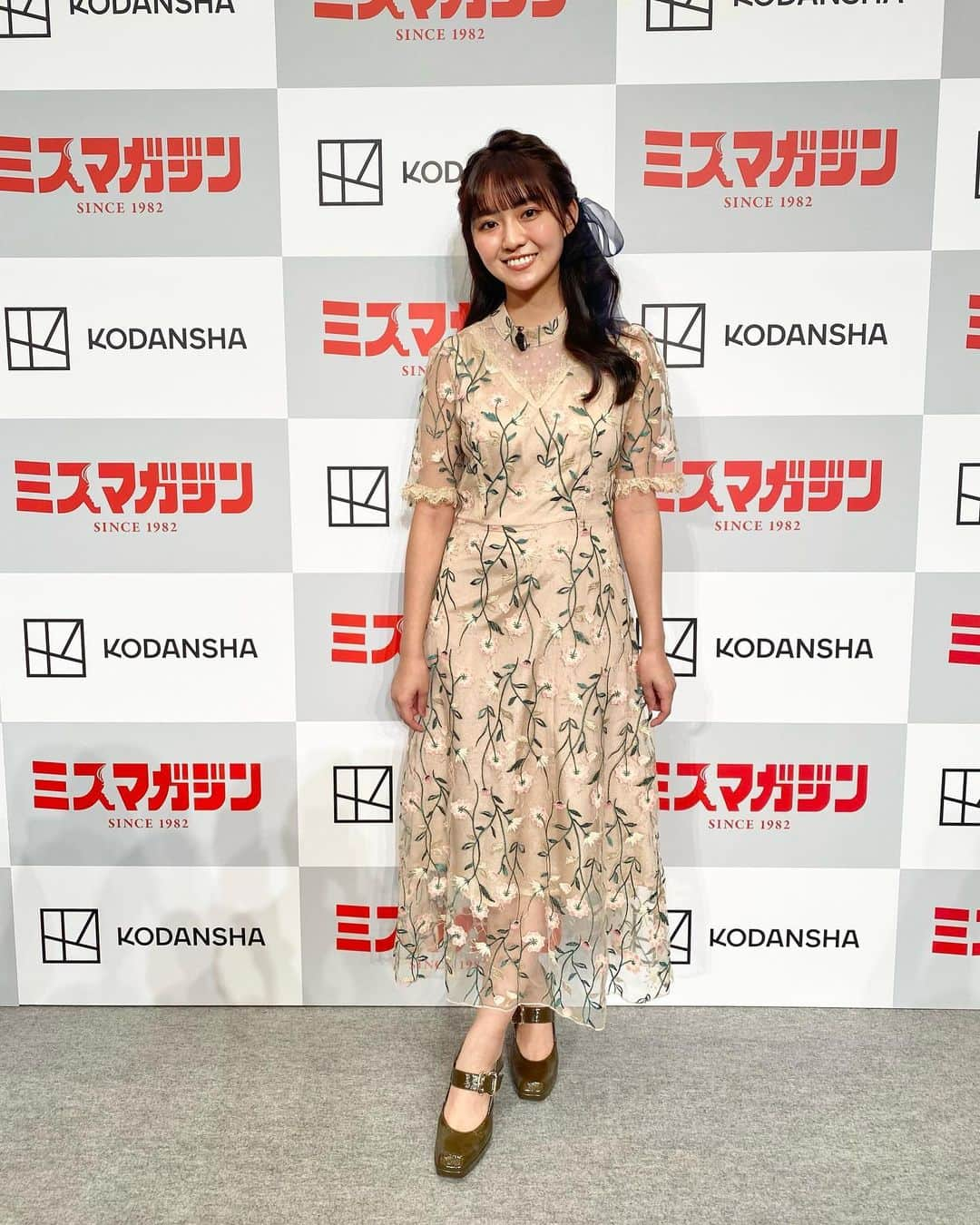 豊田留妃さんのインスタグラム写真 - (豊田留妃Instagram)「ミスマガジン2022グランプリ発表会の衣装です( ᵕᴗᵕ )✩⡱ おきゃわなワンピースでした🫠🤍  #wildlily」10月21日 23時29分 - runstagram_717