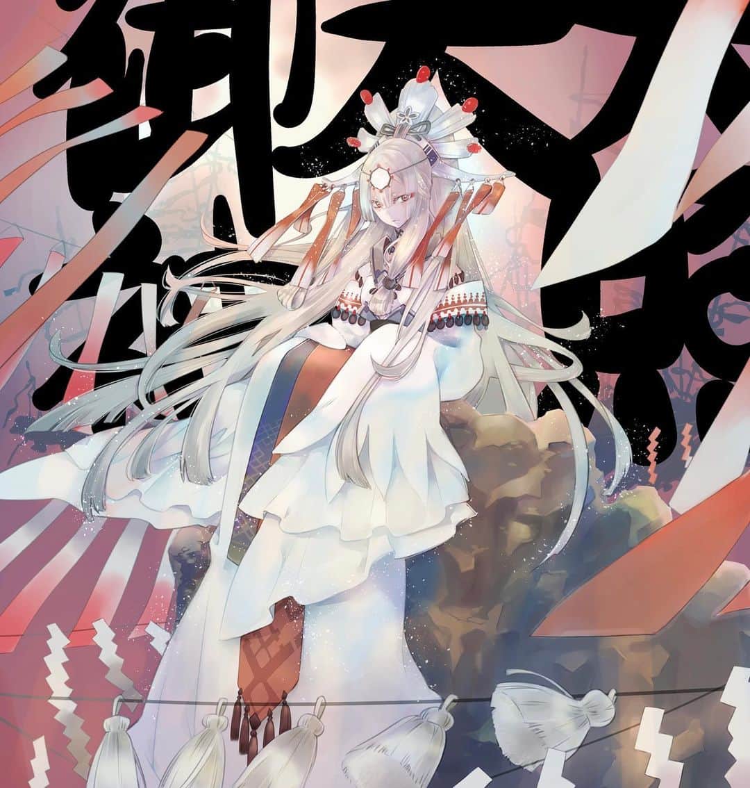 高河ゆんのインスタグラム：「台湾のギャラリーd/artさんの5周年記念展に展示してもらってます。10/29-11/27」