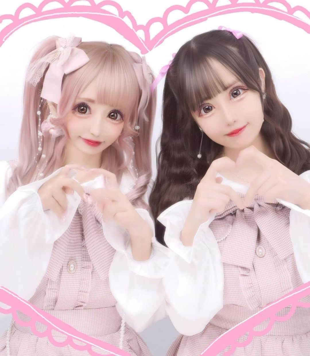 SHIORIさんのインスタグラム写真 - (SHIORIInstagram)「. . 姫奈ちゃんとおそろいの プリメロ💓セットアップきた！ . . この前着てたワンピースの セットアップバージョンだよ❣️ . . 髪型もハーフツイン にしたら おそろいだった✨✨ . . ピンクにして正解〜❣️ . . @princessmelody_official  @marsofficialjapan  . . #mars #princessmelody  #プリメロ #セットアップ #千鳥柄 #秋物新作」10月17日 20時43分 - sweetshiorin