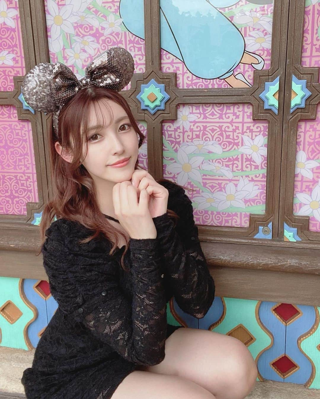 森沢かなのインスタグラム：「Disney Sea♡  #disnysea  #ディズニーシー  #ディズニーコーデ」