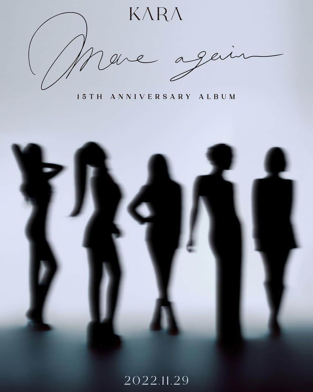 知英さんのインスタグラム写真 - (知英Instagram)「KARA 15TH ANNIVERSARY ALBUM   「 MOVE AGAIN 」  2022.11.29  #KARA#카라#박규리#한승연#니콜#강지영#허영지」10月18日 0時03分 - kkangjji_