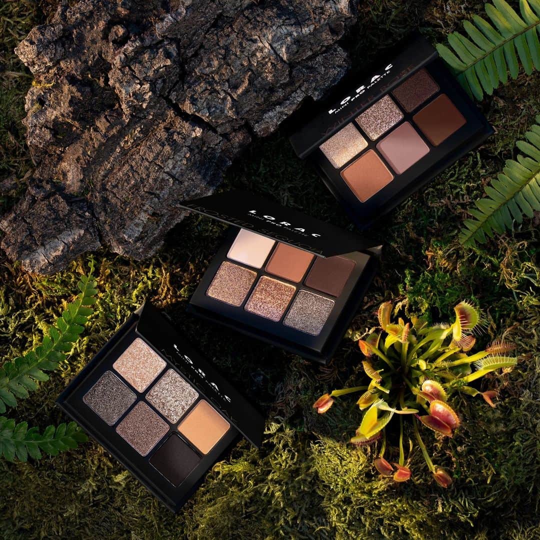 LORACのインスタグラム：「From delicate shimmers to deep earth-tones, the 'Fairytale Forest' Mini PRO Palettes will take you there 💫 🌿⁠ ⁠ Cruelty-free, Fragrance-free & Gluten-free⁠ ⁠ Available at @ultabeauty @macys @shoppersbeauty @amazon @nordstrombeauty & LORAC.com⁠ (shop #linkinbio!)⁠ ⁠ #LORAC #loraccosmetics」