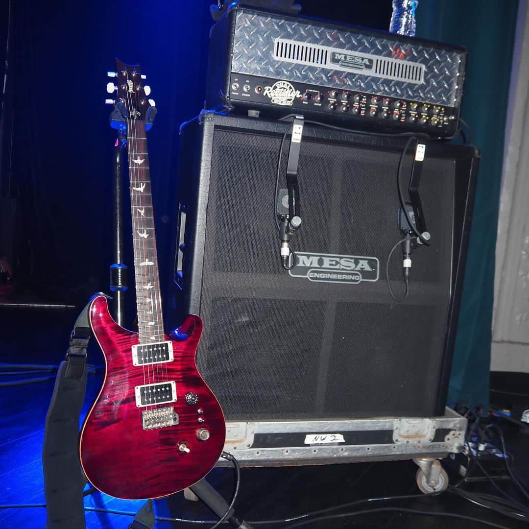 遠乃歌波のインスタグラム：「We are during US tour 💕  #bandmaid #japaneserock #PRS #mesaboogie」