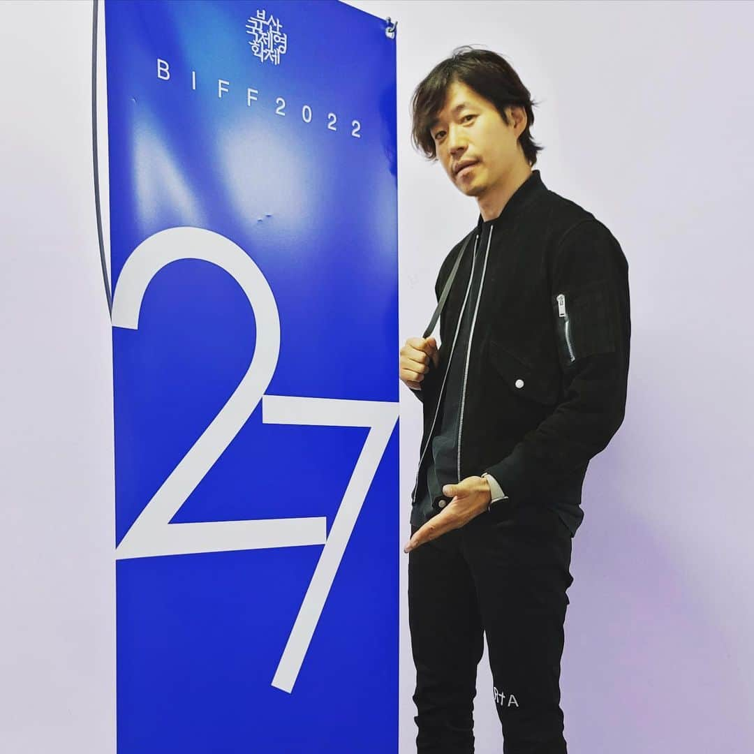 ユ・ジュンサンのインスタグラム：「27 부산국제 영화제  #영화 #소년들 #정지영감독님 #BIFF2022」