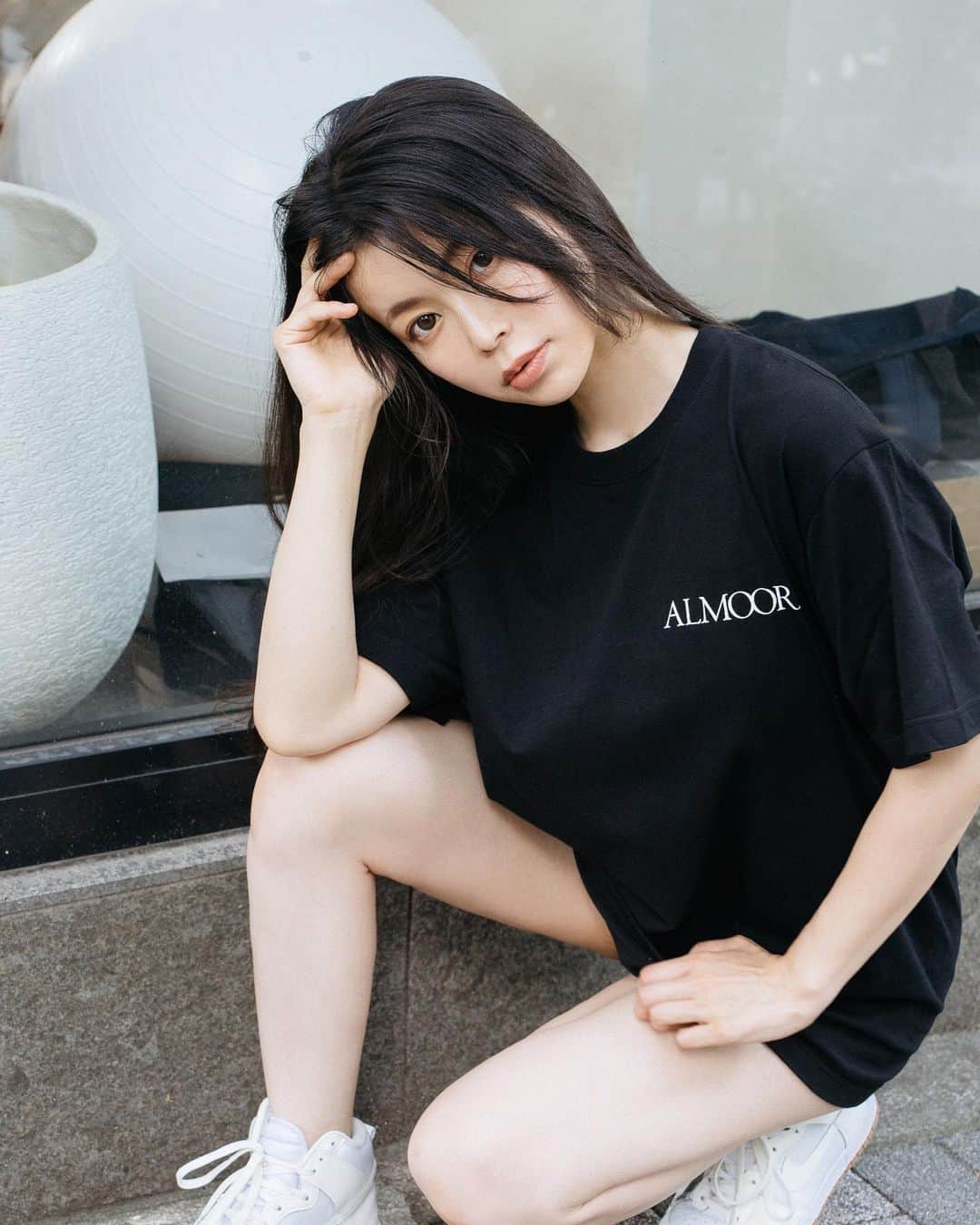 渋谷ゆりのインスタグラム：「限定Tシャツご購入で、ヨガイベントに参加できま〜す🧘‍♀️💓詳しくはこちらから🙋‍♀️  https://almoore.jp/blogs/%e3%81%8a%e7%9f%a5%e3%82%89%e3%81%9b/birthday-event-2022  #ヨガ #Tシャツ」