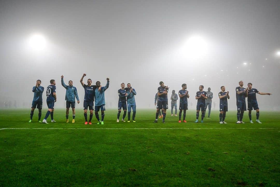 クリスチャン・ガンボアのインスタグラム：「Next round 🏆 #dfbpokal  Siguiente ronda 🙌🏽💙 vamos #vflbochum」