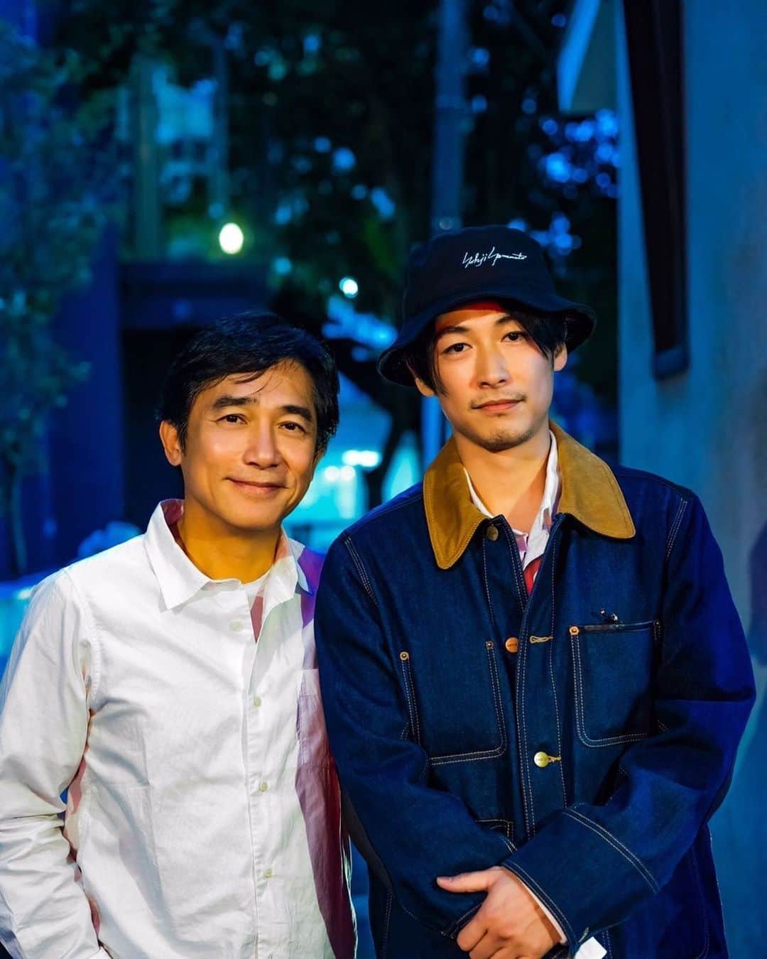 ディーン・フジオカのインスタグラム：「「憧れ」という気持ち、其の儘に  . . .  多謝梁先生 @tonyleung_official  Love and respect🙏」