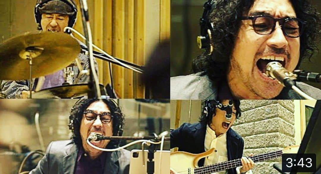 トータス松本さんのインスタグラム写真 - (トータス松本Instagram)「楽しいお仕事セッション会！ 曲名は「ツーベーコーベー」 みんな観てね！ https://youtu.be/CgAjTp0t5sY #ウルフルズ #ニューアルバム #楽しいお仕事愛好会」10月19日 12時44分 - tortoise_matsumoto_official