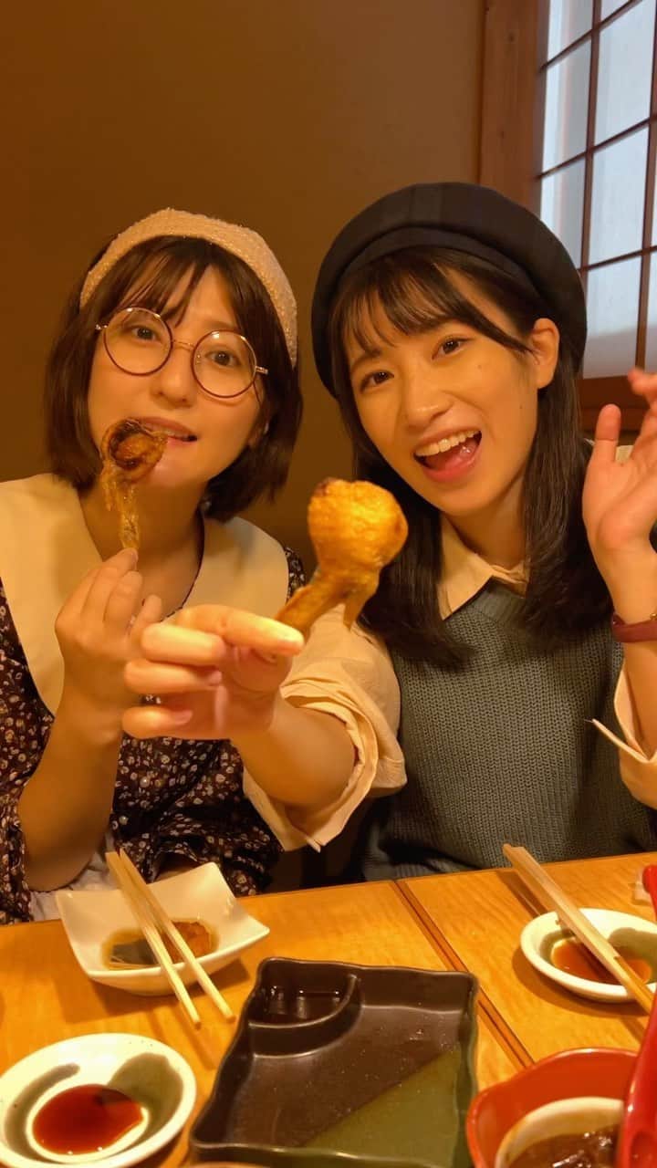 加藤一華のインスタグラム：「. 写真だと思ったら動画だった😂 名古屋めしデート🫶  #いちなる #名古屋グルメ #愛知グルメ  #風来坊」