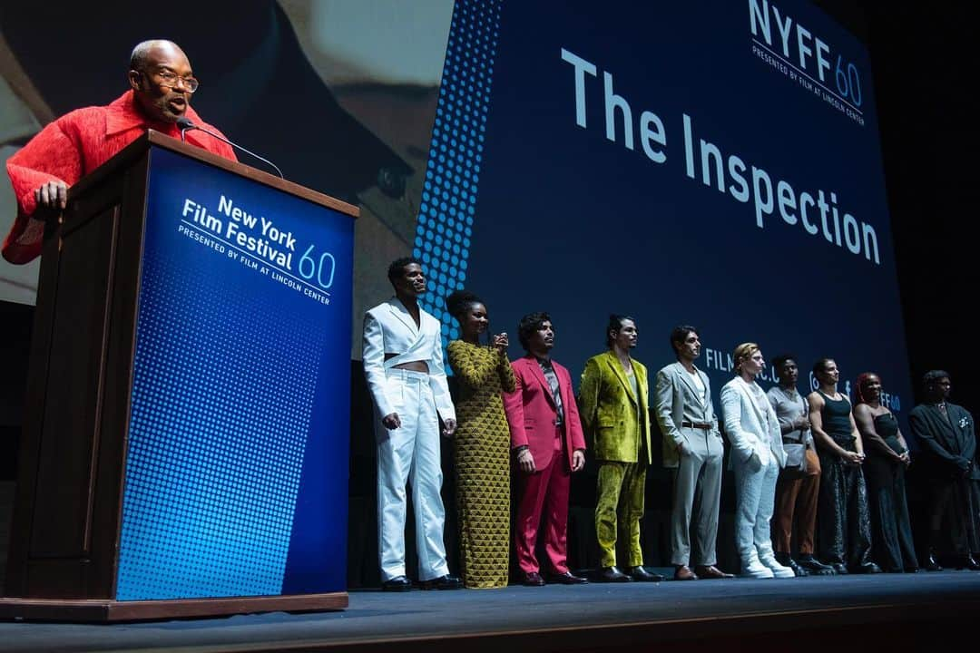 ラウル・カスティージョさんのインスタグラム写真 - (ラウル・カスティージョInstagram)「@thenyff 60th Anniversary Closing Night with @theinspectionmovie @a24 @gamechangerfilms dreams coming true…  Grooming: @jessica_o_  Styling: @slimecityangels @paulsmithdesign  📷: @seandiserio @mettieostrowski」10月20日 23時17分 - raulcastillo