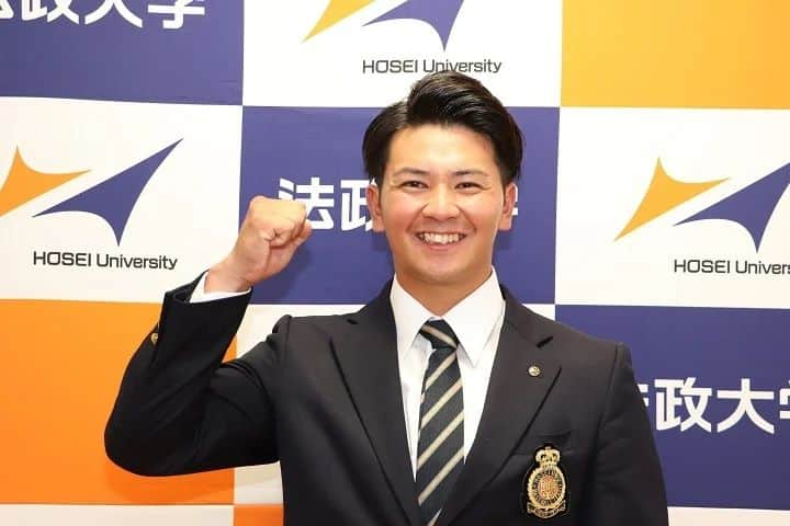 法政大学さんのインスタグラム写真 - (法政大学Instagram)「2022年プロ野球ドラフト会議で、法政大学体育会野球部の是澤涼輔選手が埼玉西武ライオンズから育成ドラフト4位指名、村上喬一朗選手がオリックス・バファローズから育成ドラフト5位指名を受けました。プロ野球の世界へと羽ばたいていく彼らに、これからも温かいご声援をお願いします！  #法政大学 #法政 #hosei #university #法政大学野球部 #体育会 #東京六大学野球 #ドラフト会議 #プロ野球 #埼玉西武ライオンズ #西武 #ライオンズ #ライオンズ女子 #seibulions #オリックスバファローズ #オリックス #バファローズ #オリ姫 #buffaloes #ORIX #捕手 #キャッチャー #baseball #hoseiorange」10月21日 17時01分 - hosei_university