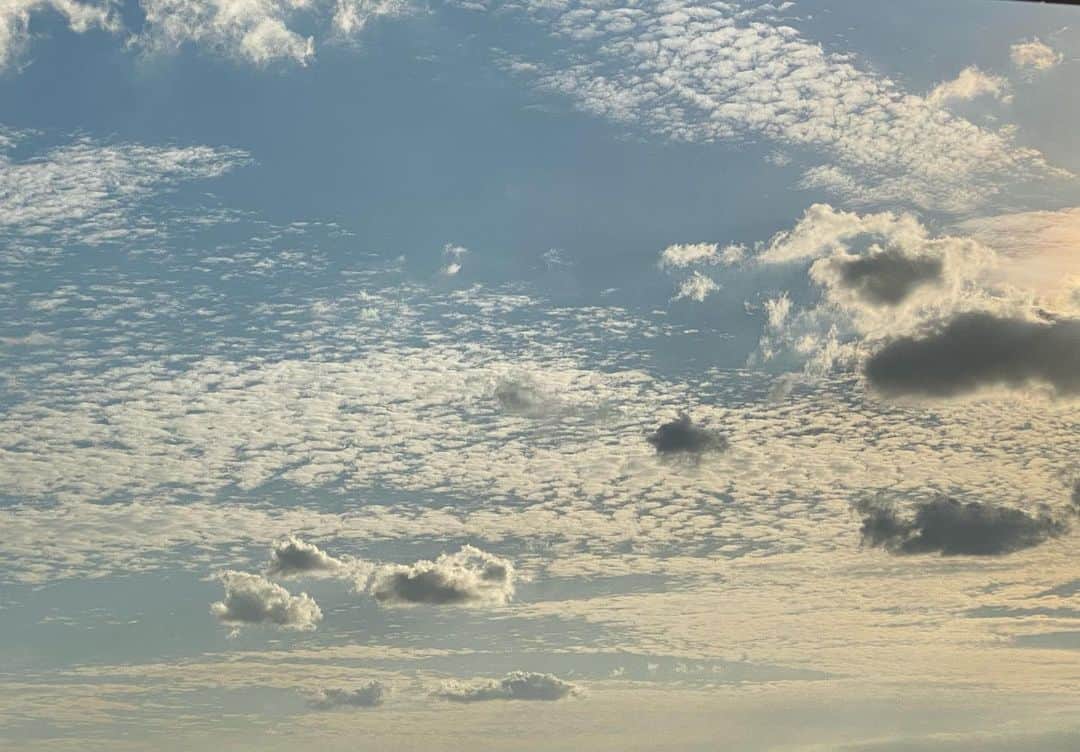 檜山沙耶さんのインスタグラム写真 - (檜山沙耶Instagram)「#秋の空 ☁️ 爽やかですねぇ」10月21日 16時40分 - sayahiyama